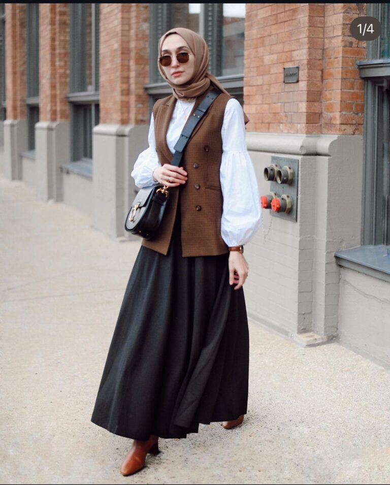 Chic Layered Modesty