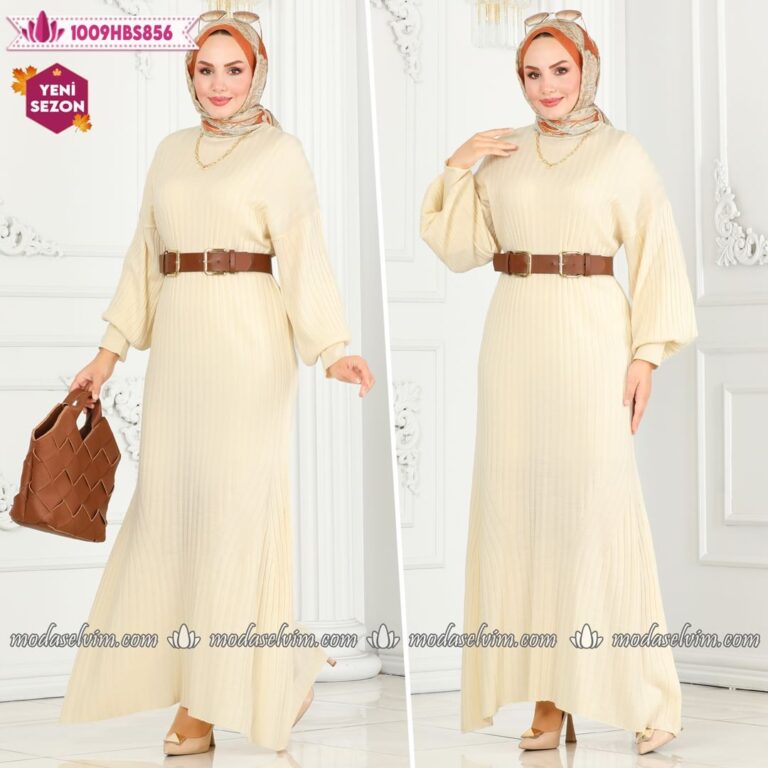 Elegant Modesty in Beige