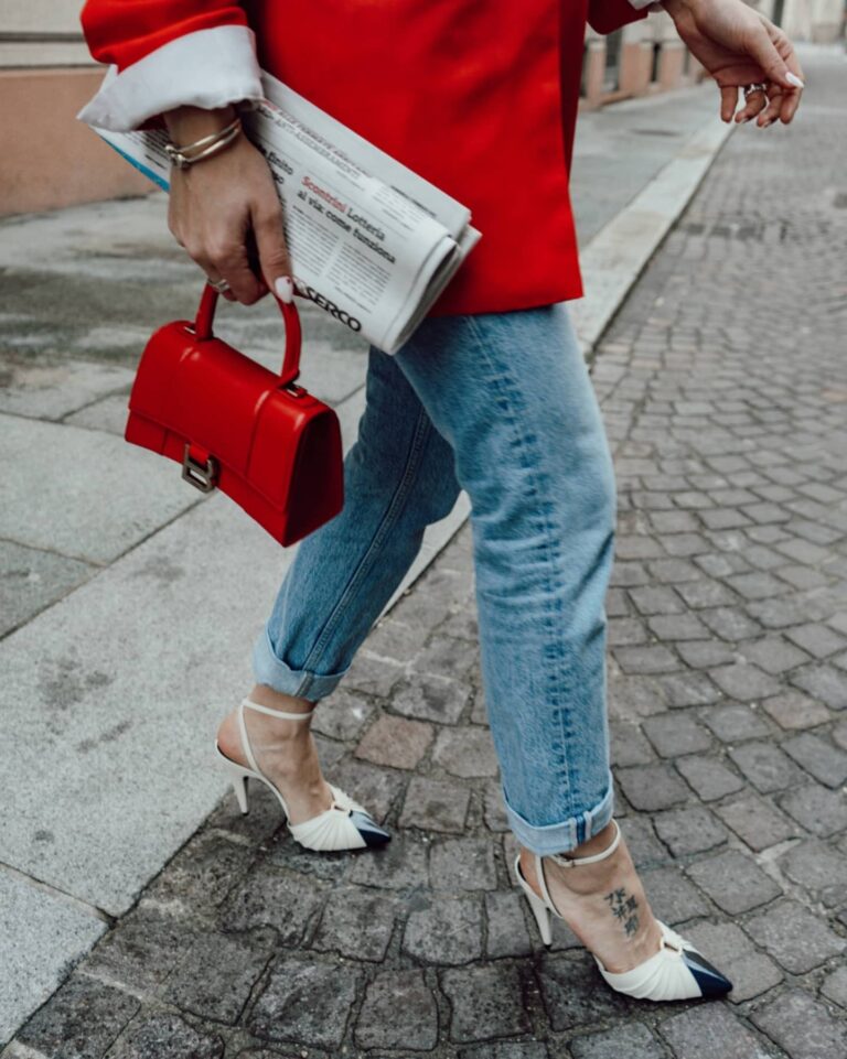 Red Blazer Confidence