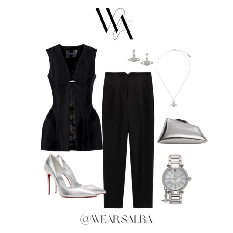 Sleek Hostess Attire