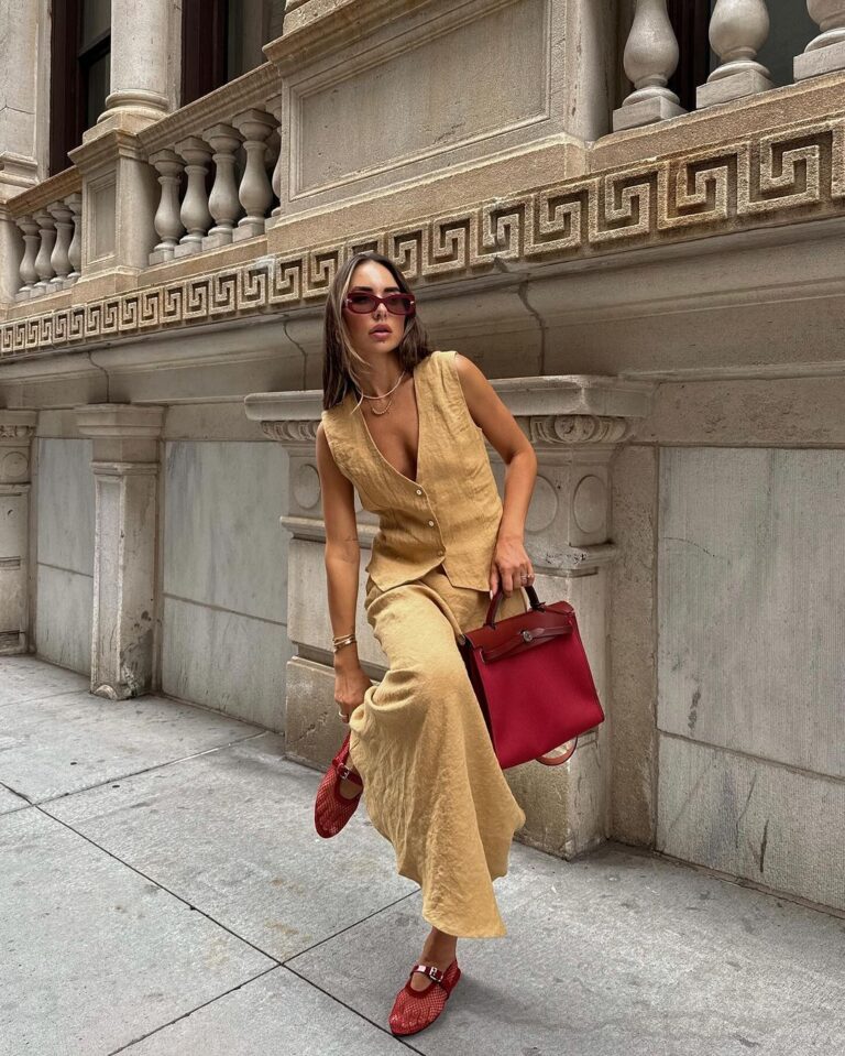 Summer Linen Chic in NYC