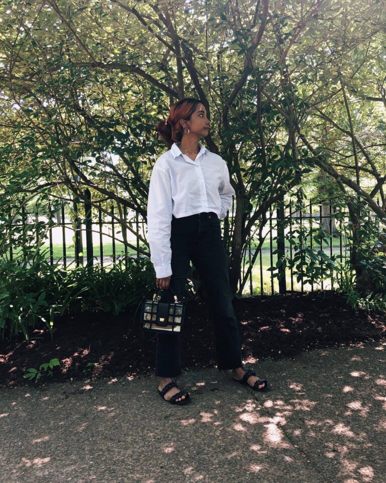 Timeless White Shirt and Jeans Combo