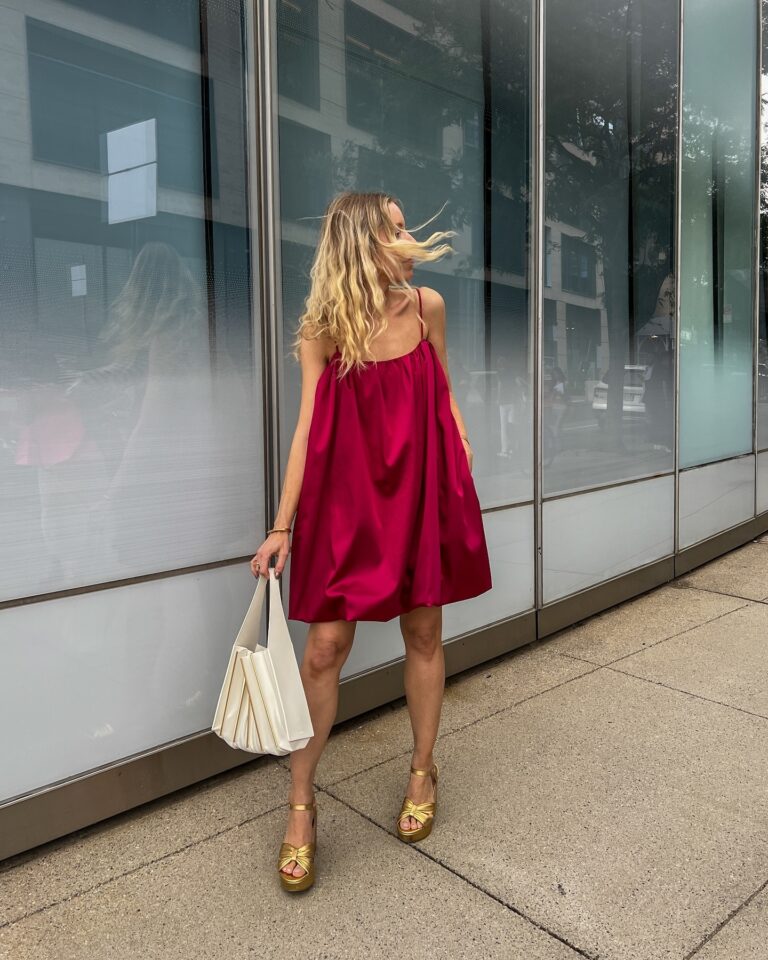 Vibrant Magenta Day-to-Night Look