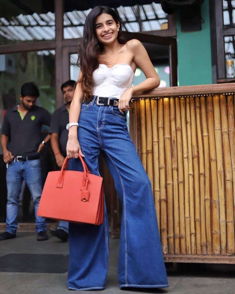 Wide-Leg Denim Elegance