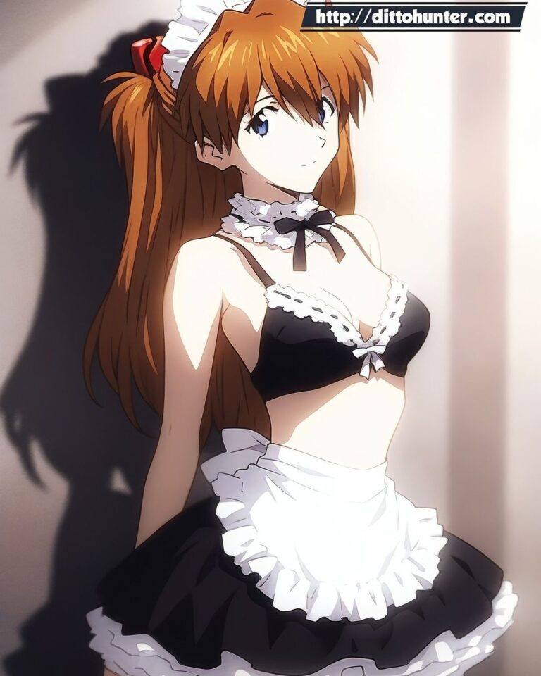 Asuka in Maid Outfit