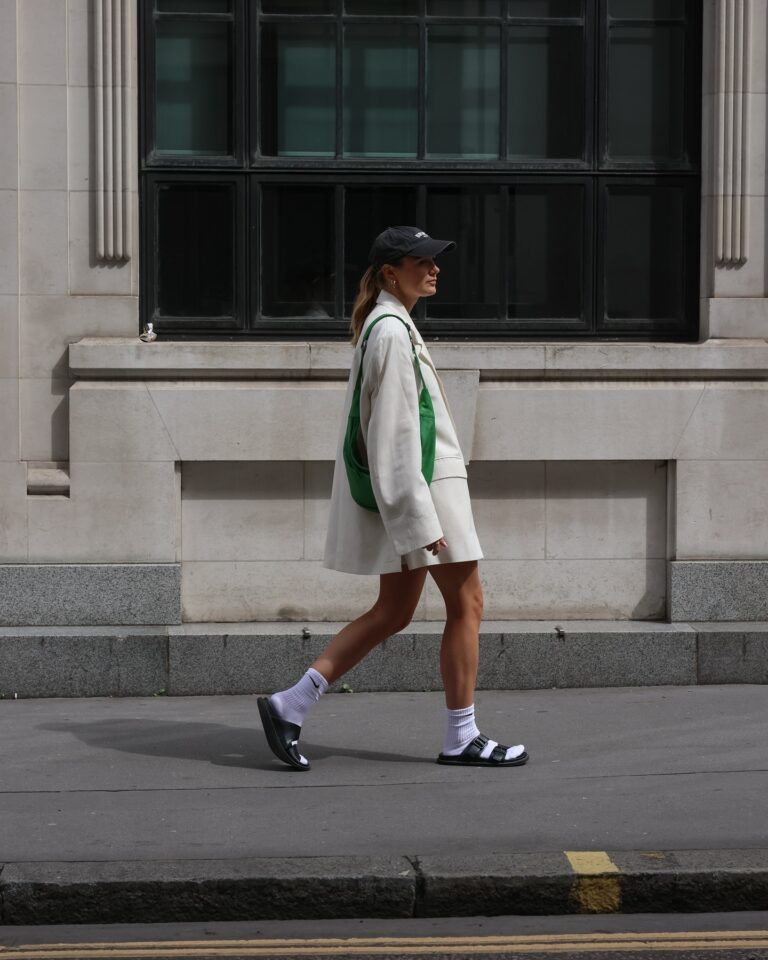 Blazer Paired with Shorts