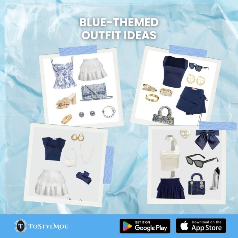 Blue-Themed Outfit Ideas