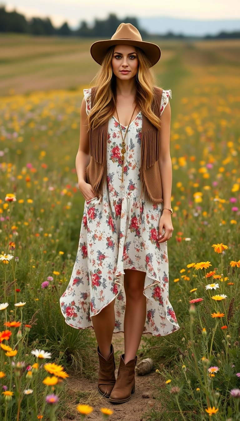 Boho Field Outfit