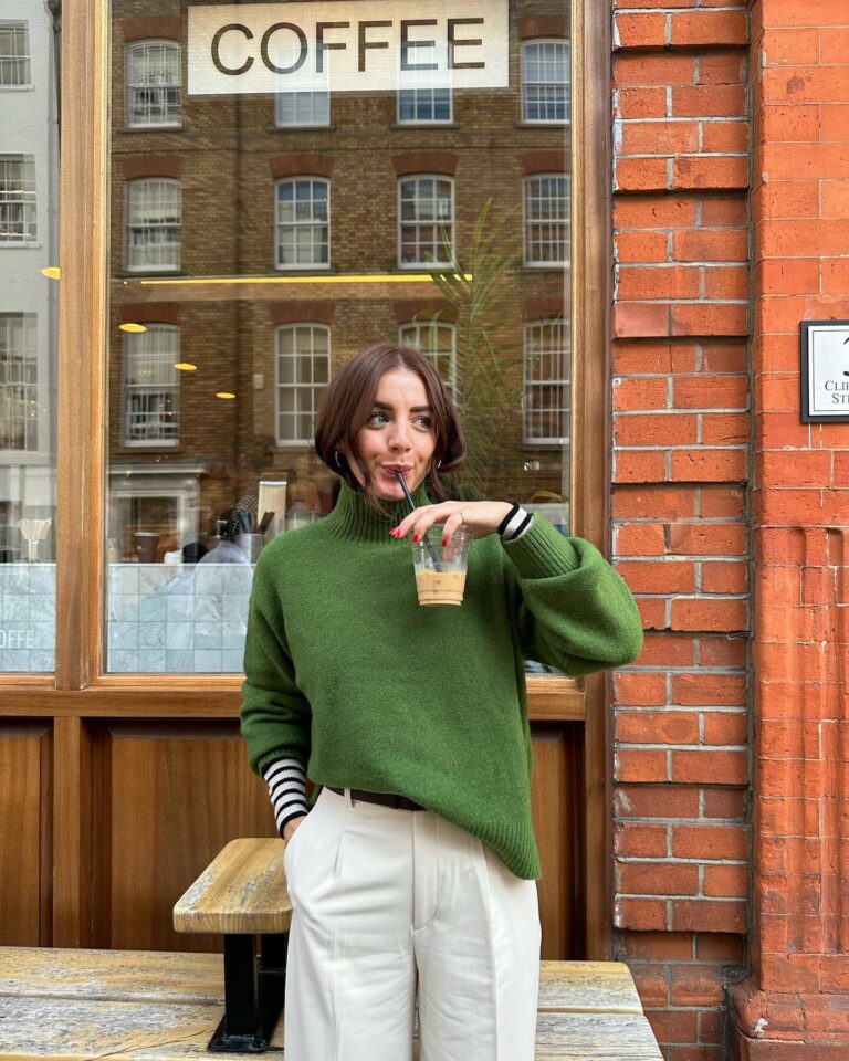 Comfy Green Knit