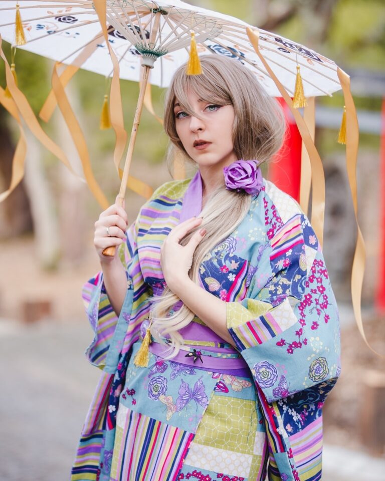 Cosplay in Kimono