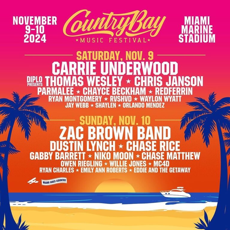 CountryBay Lineup