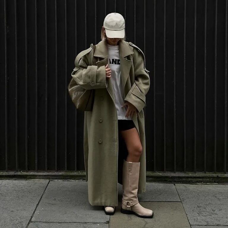 Cozy Trenchcoat Ensemble