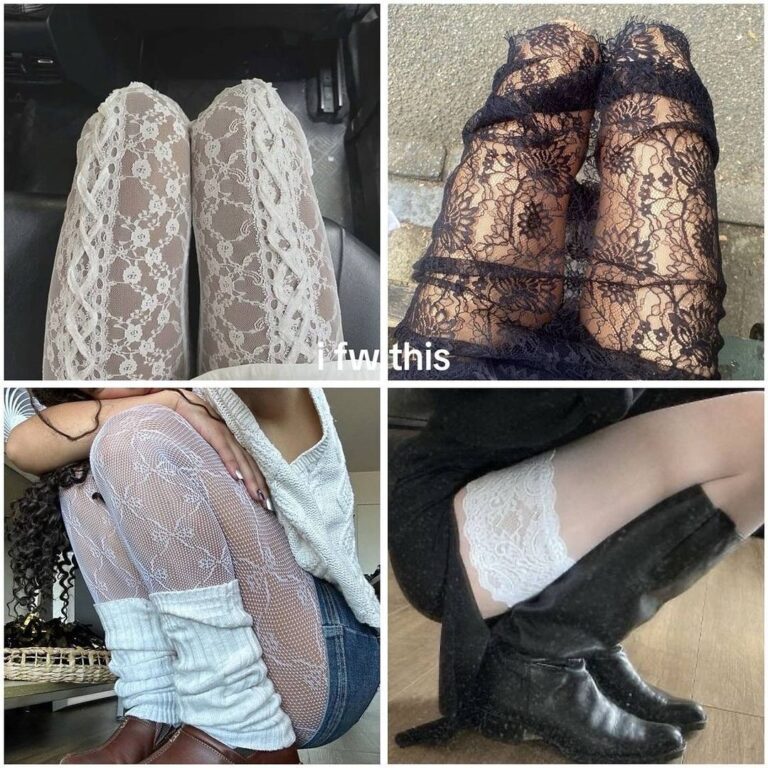 Fashionable Lace Tights