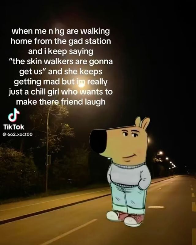 Humorous Night Stroll