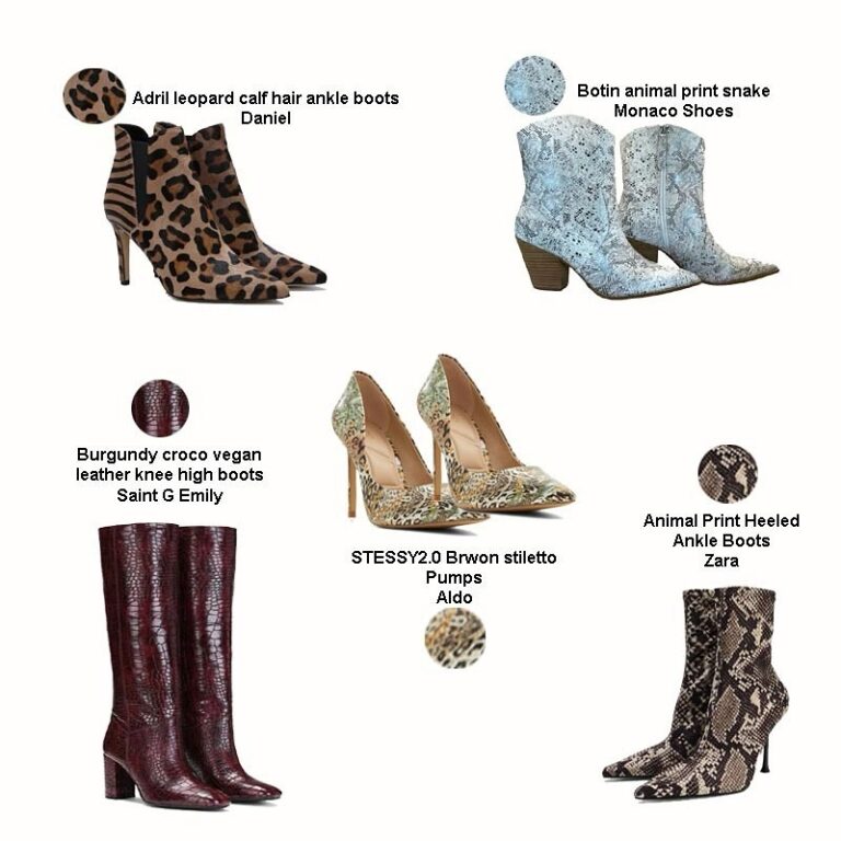 Leopard Calf Hair Boots