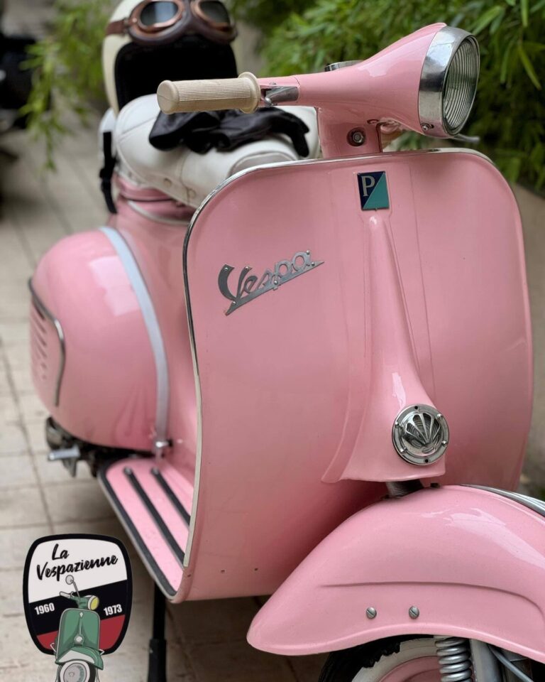 Pink Vespa 1965