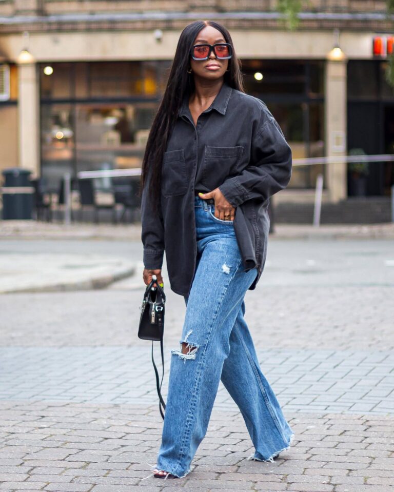 Relaxed Shirt with Jeans