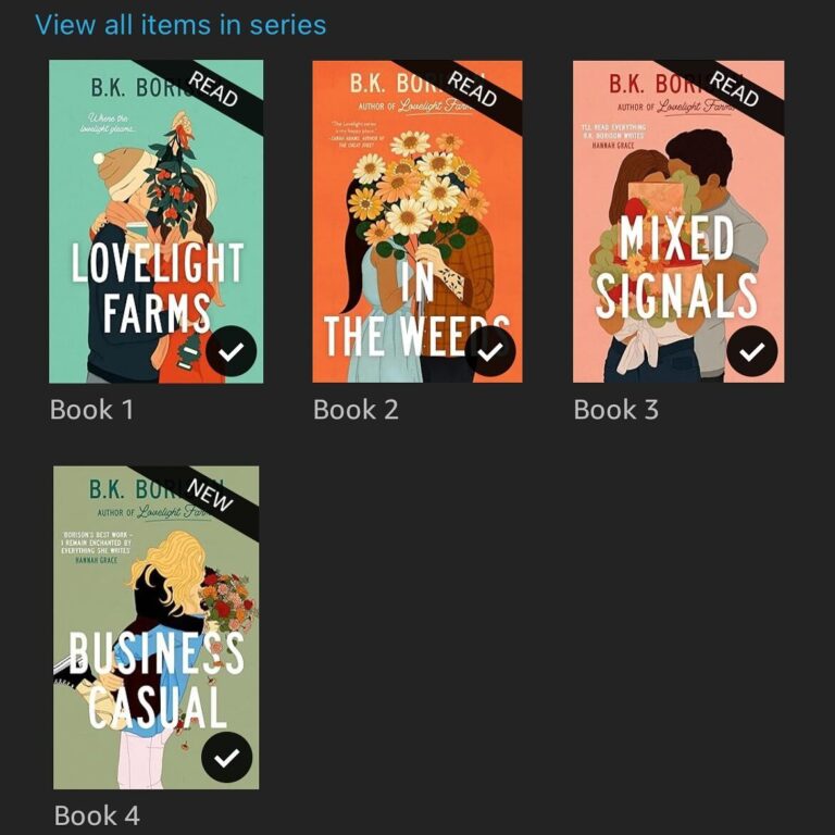 Romance Book Series