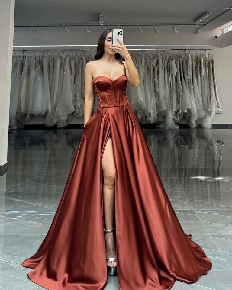 Satin Gown