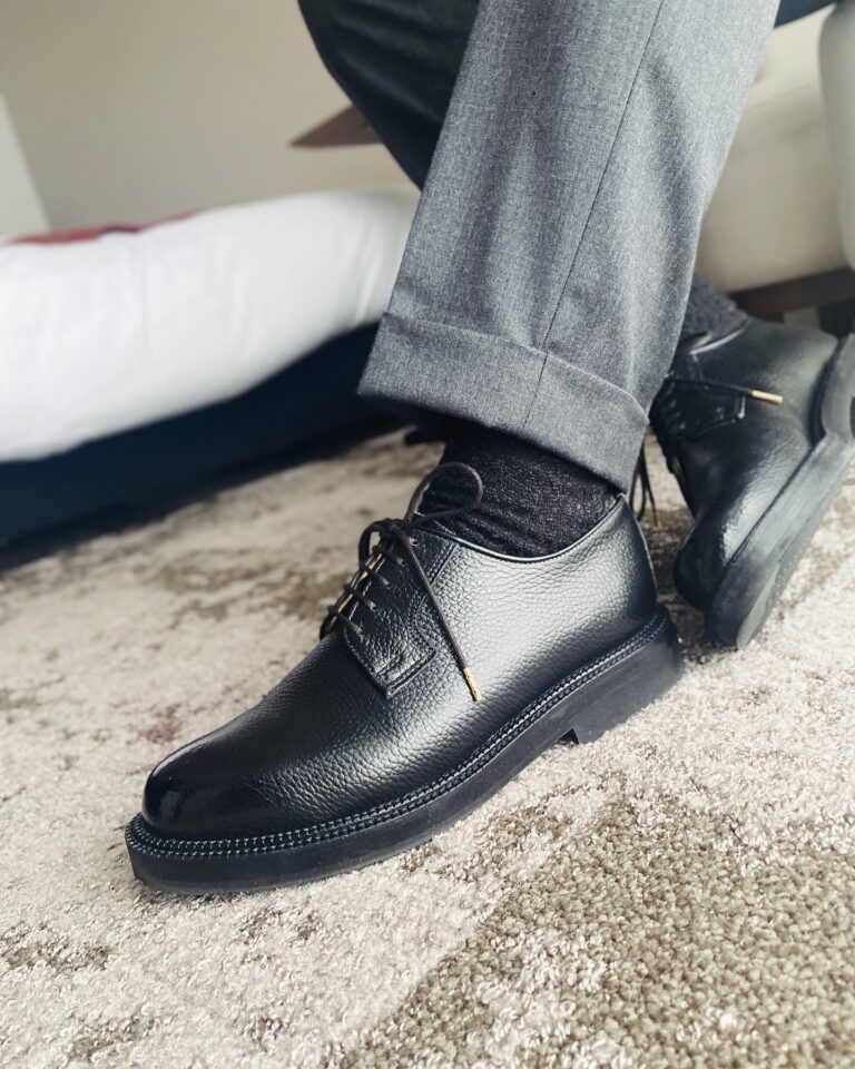 Sleek Leather Footwear