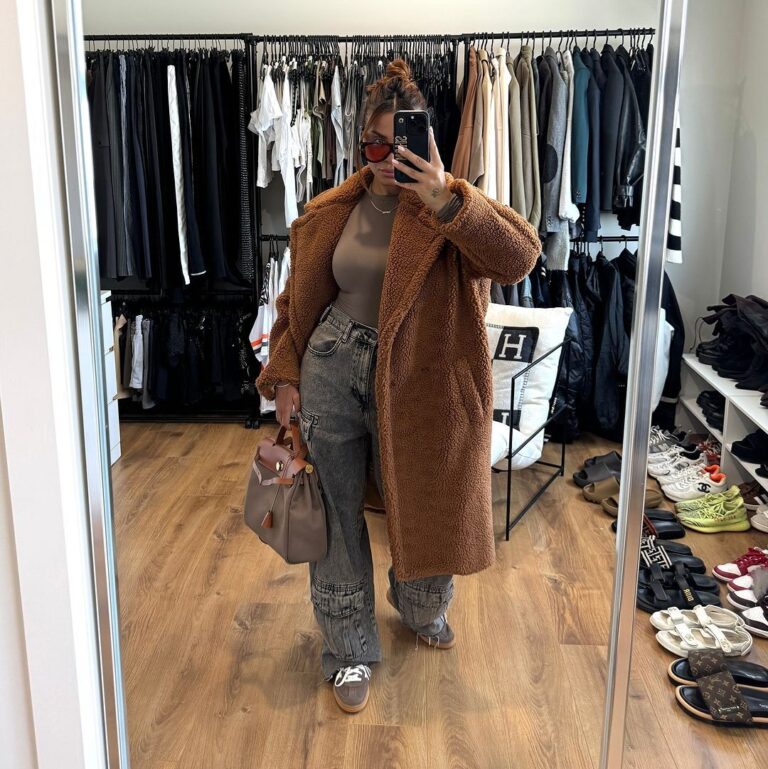 Teddy Coat Look