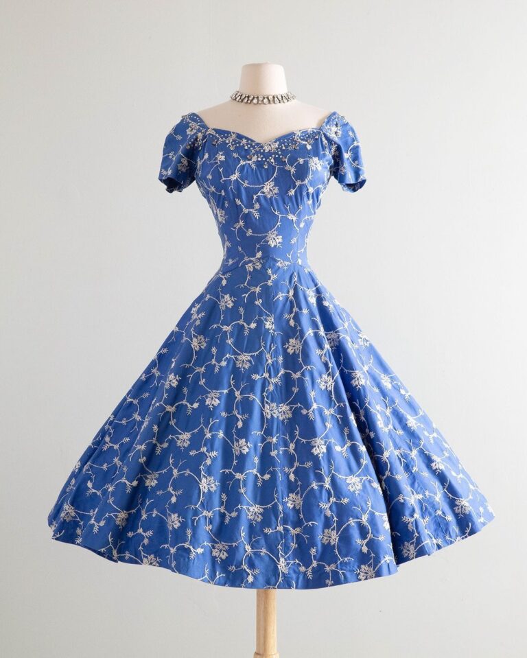 Vintage Blue Dress