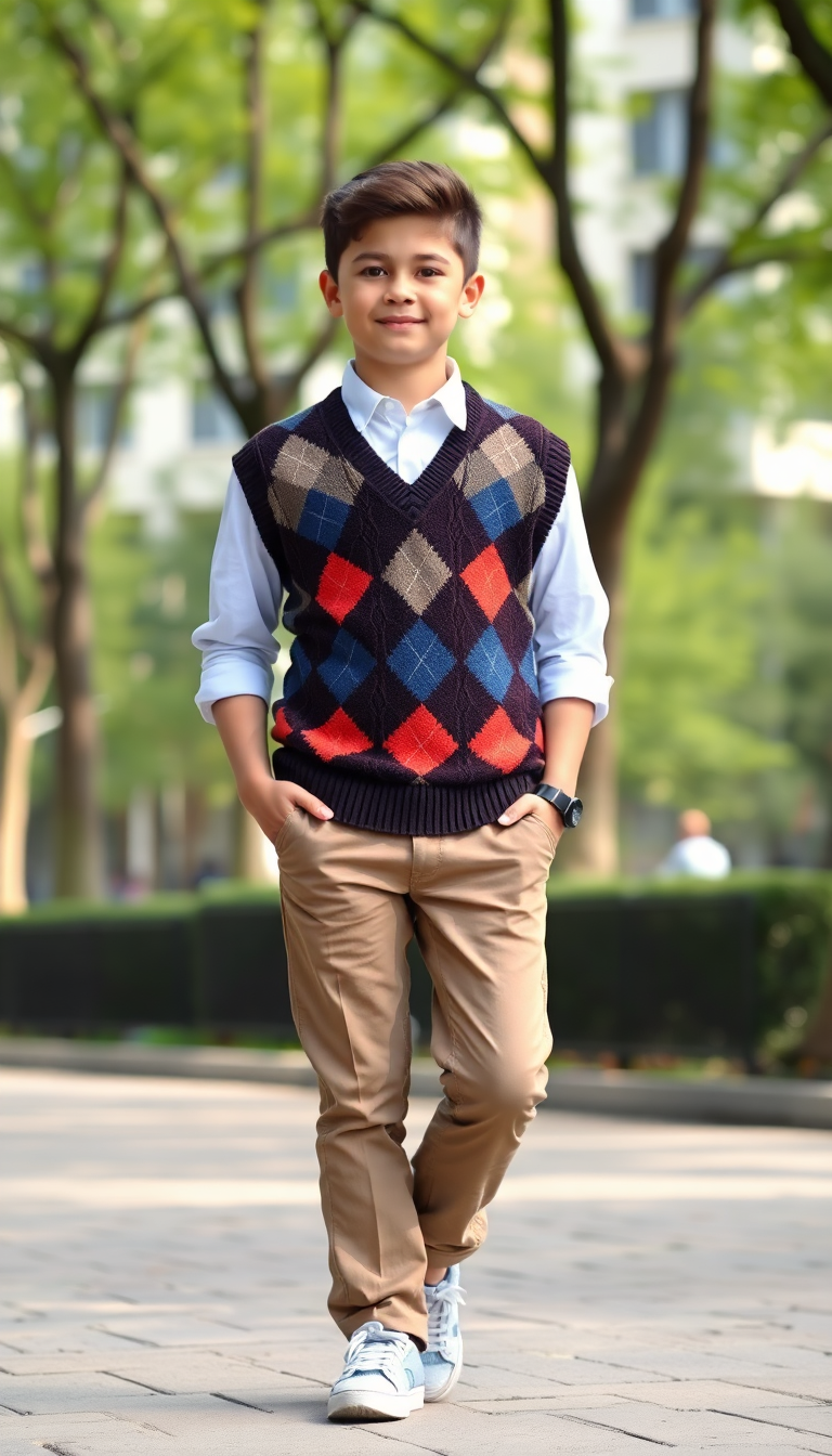 Argyle Sweater Vest