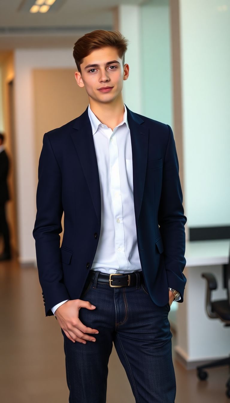 Blazer and Jeans Combo