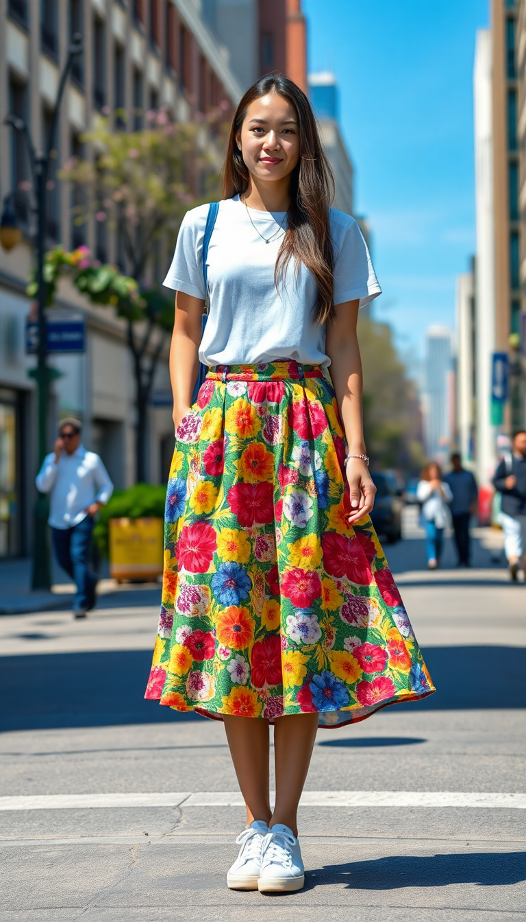 Casual Floral Outfit