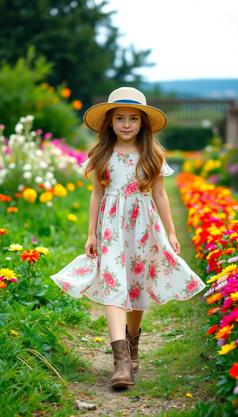 Flower Garden Stroll