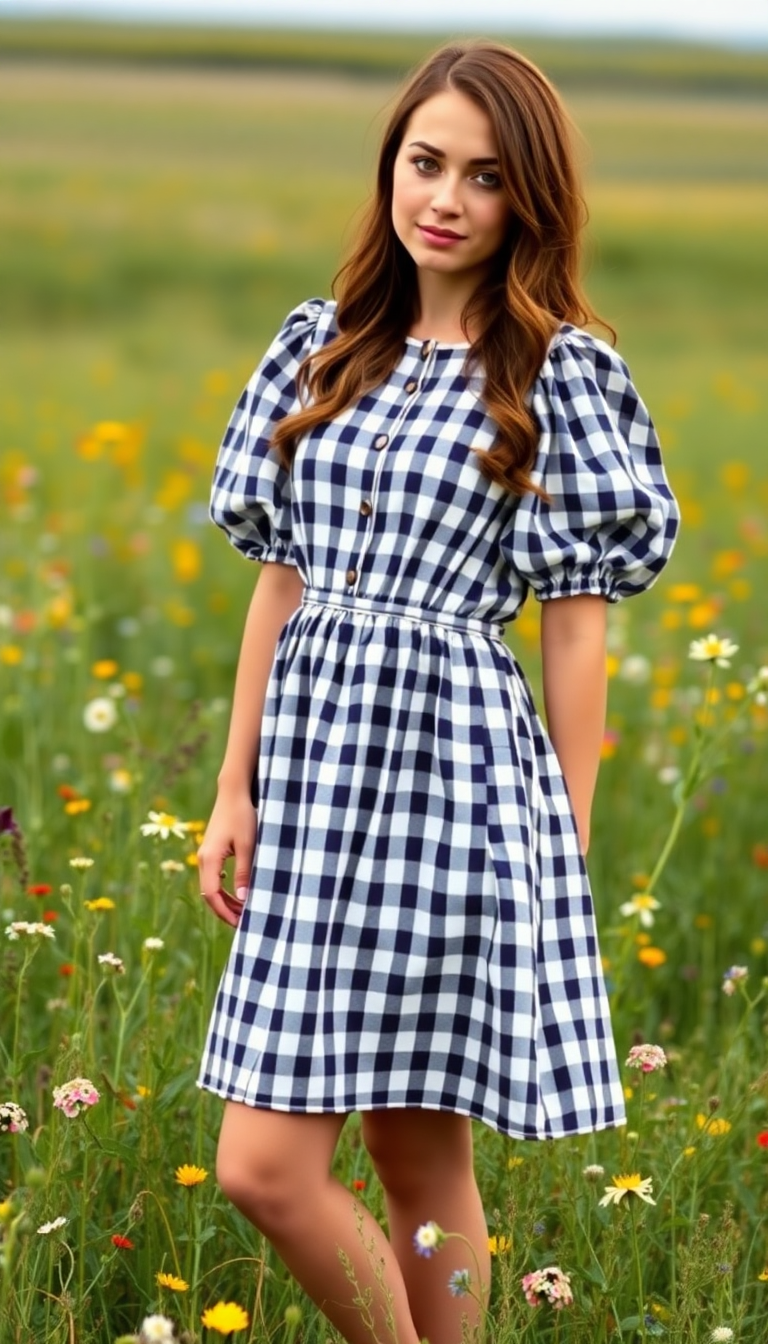 Gingham Dress