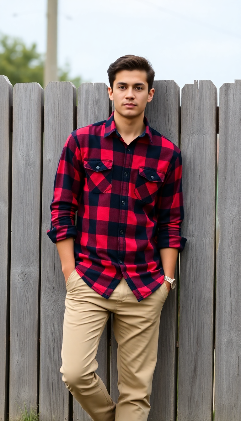 Plaid Shirt Style