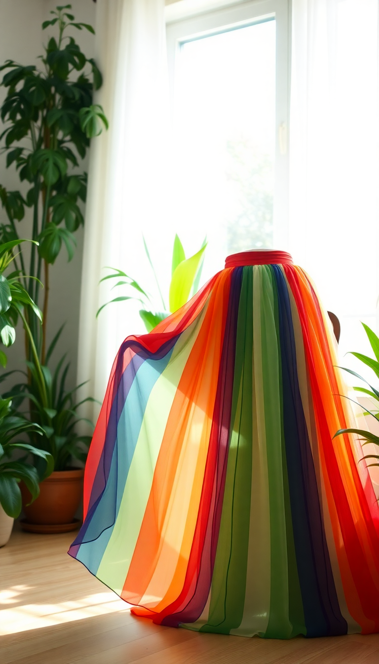 Rainbow Curtain