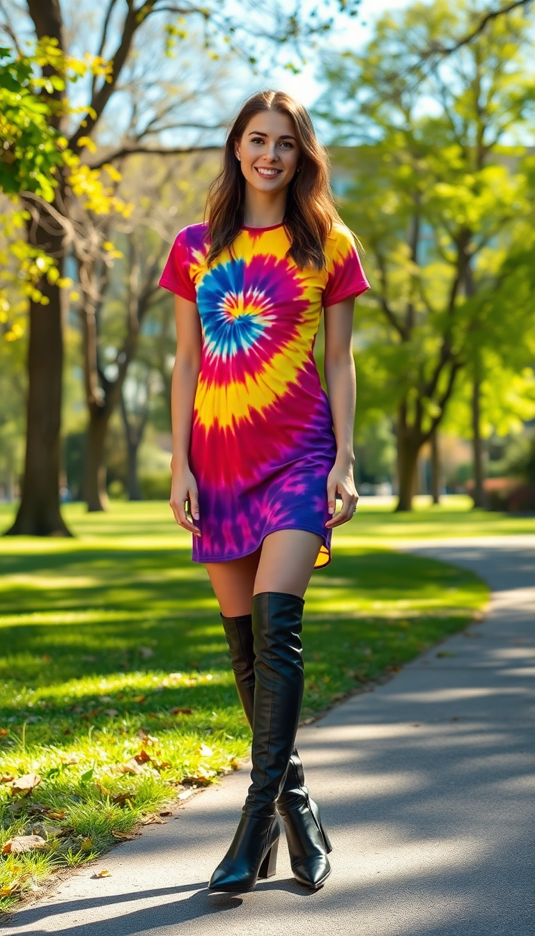 Tie-Dye Dress