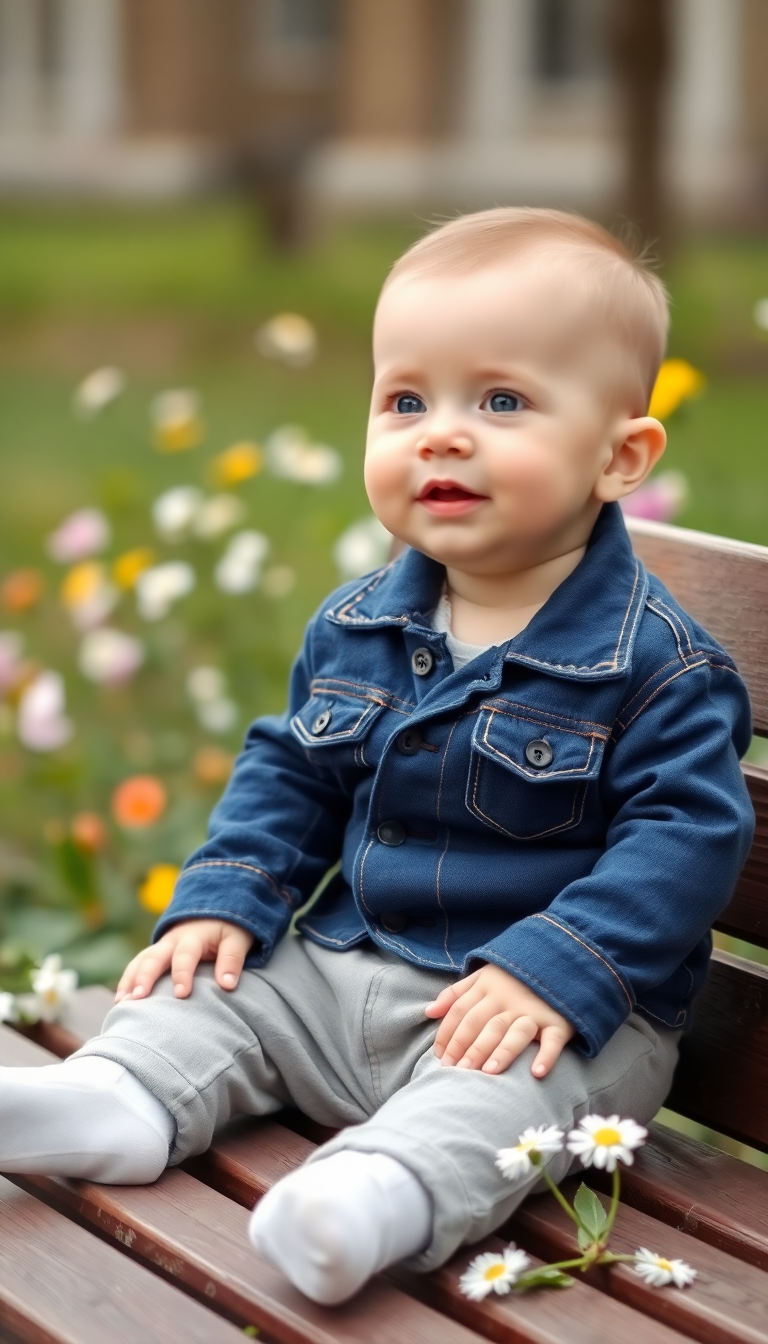 Baby in Park