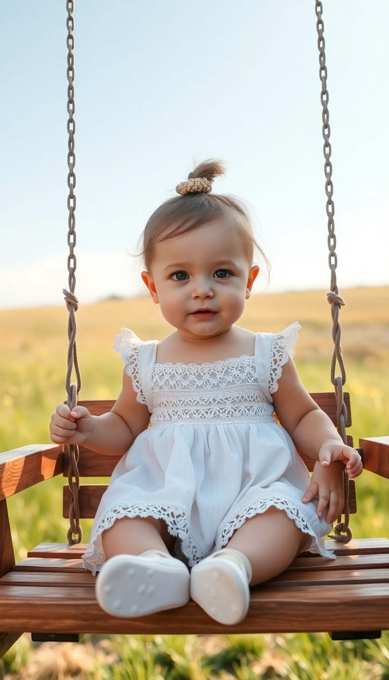 Baby on Swing