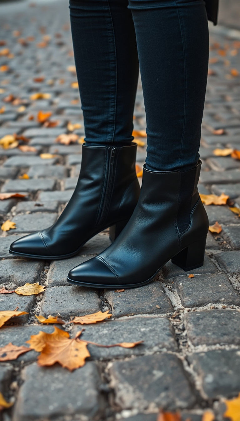 Black Ankle Boots