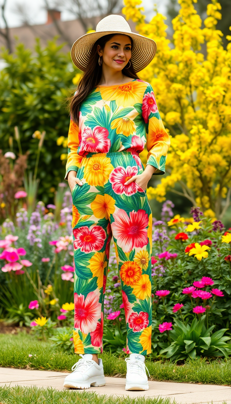 Floral Jumpsuit