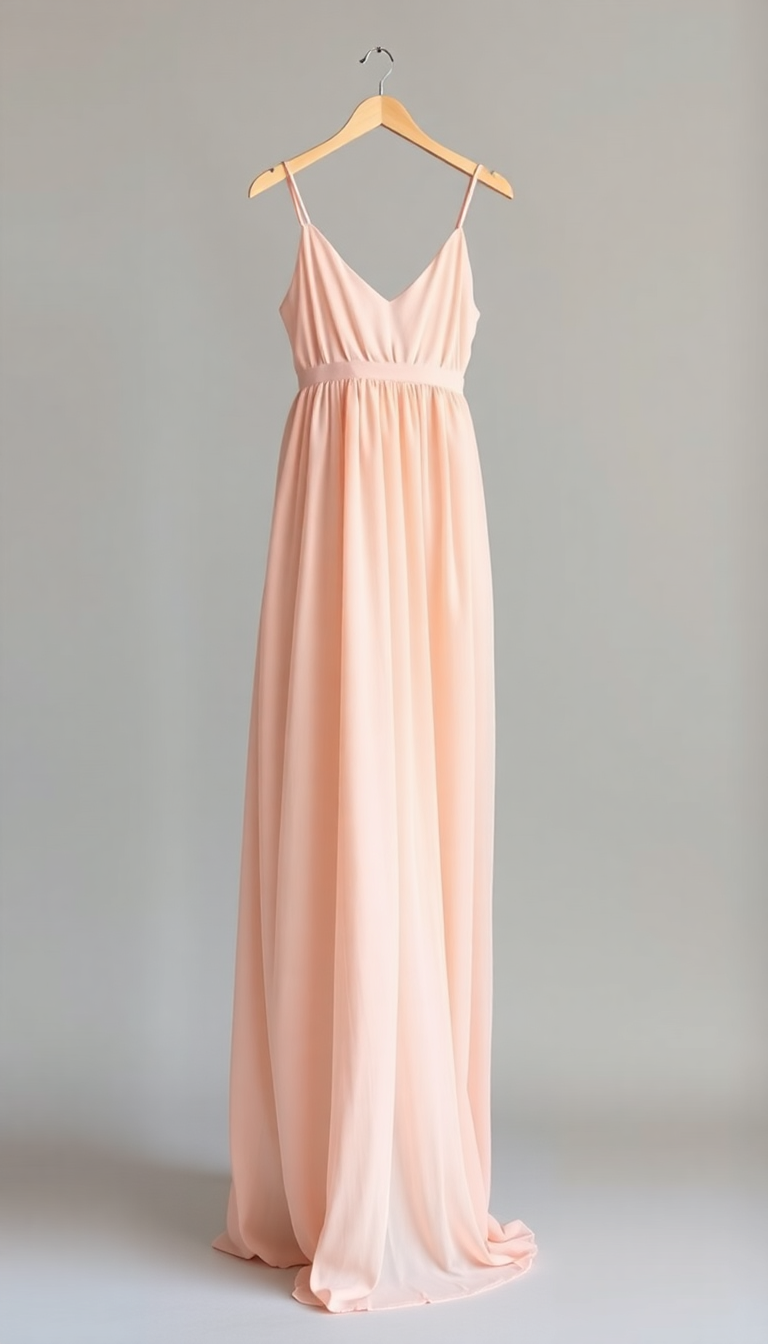 Peach Formal Dress