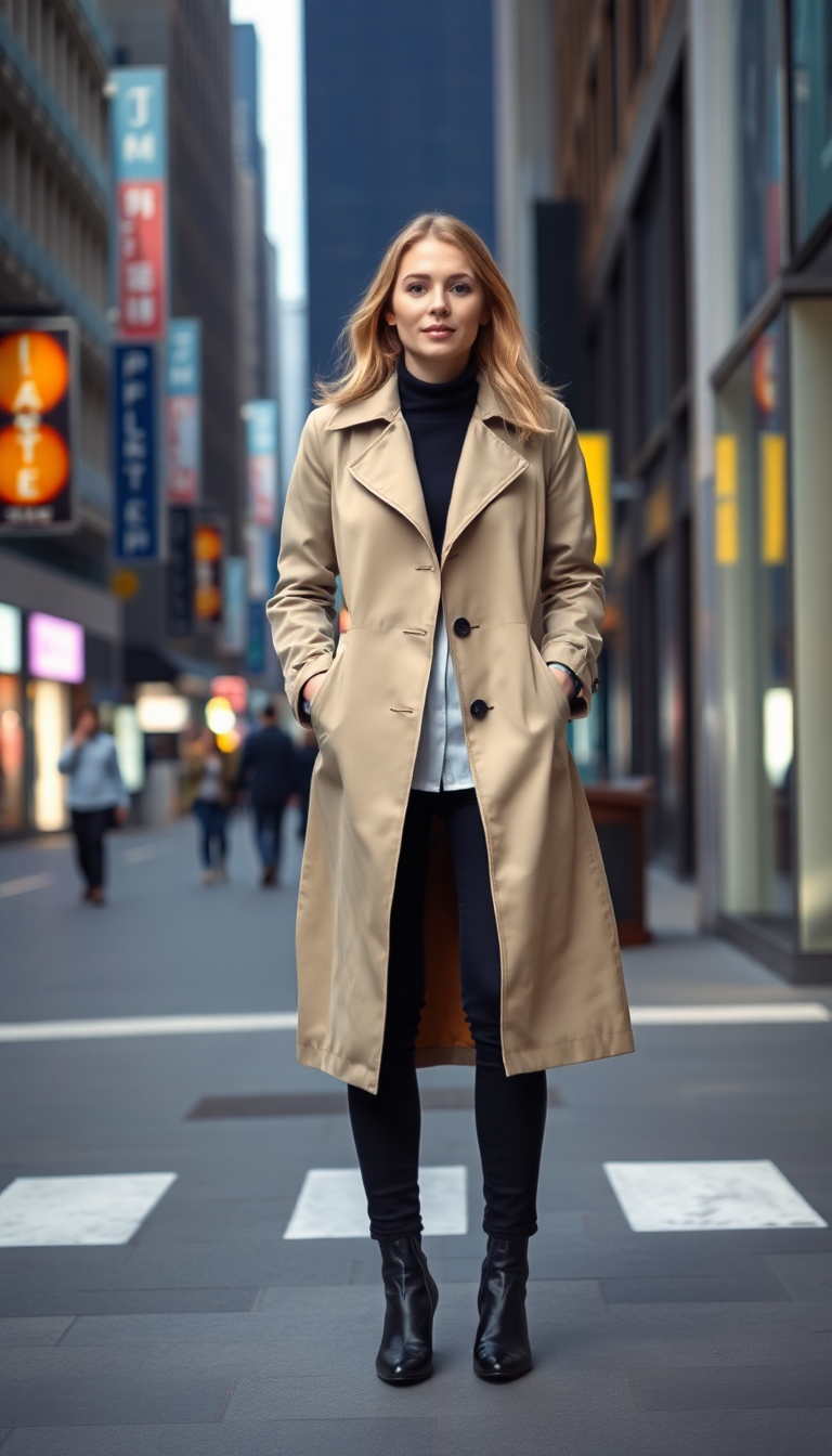 Trench Coat Layering