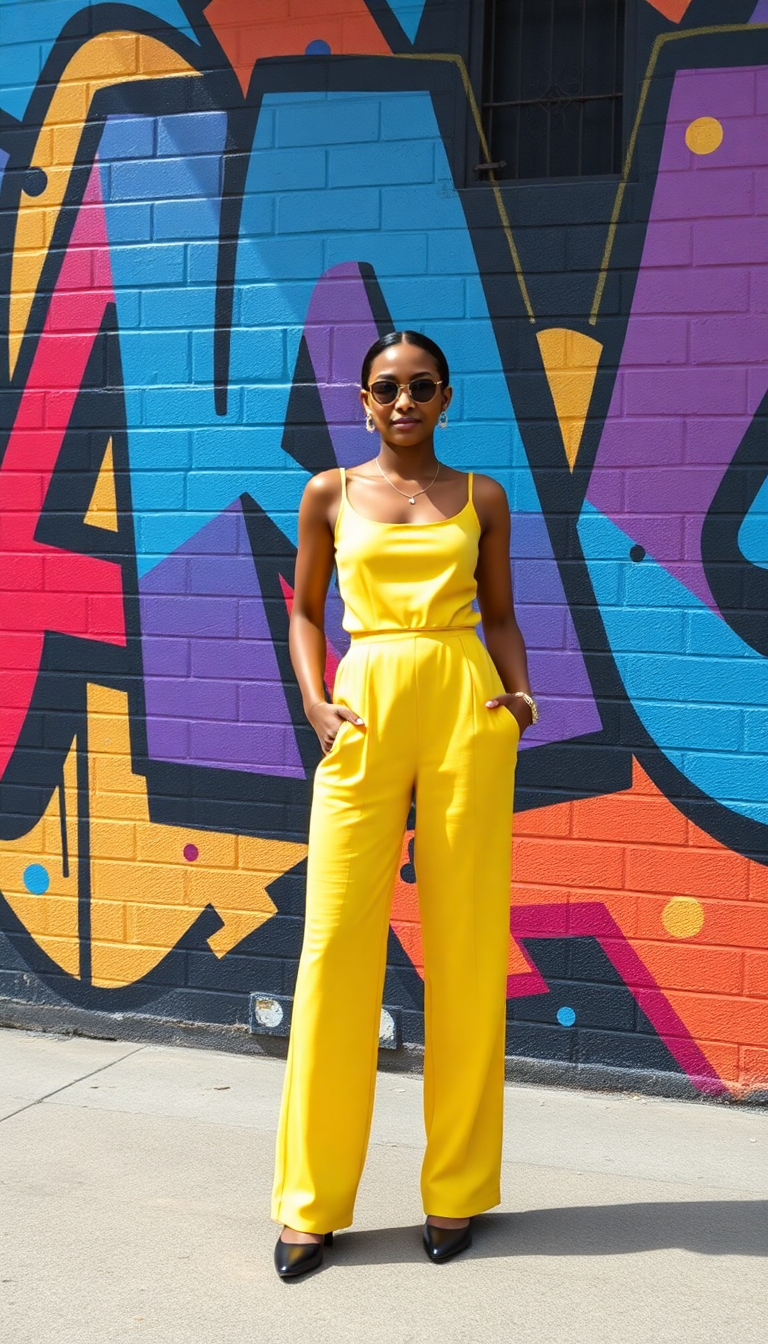 Yellow Jumpsuit